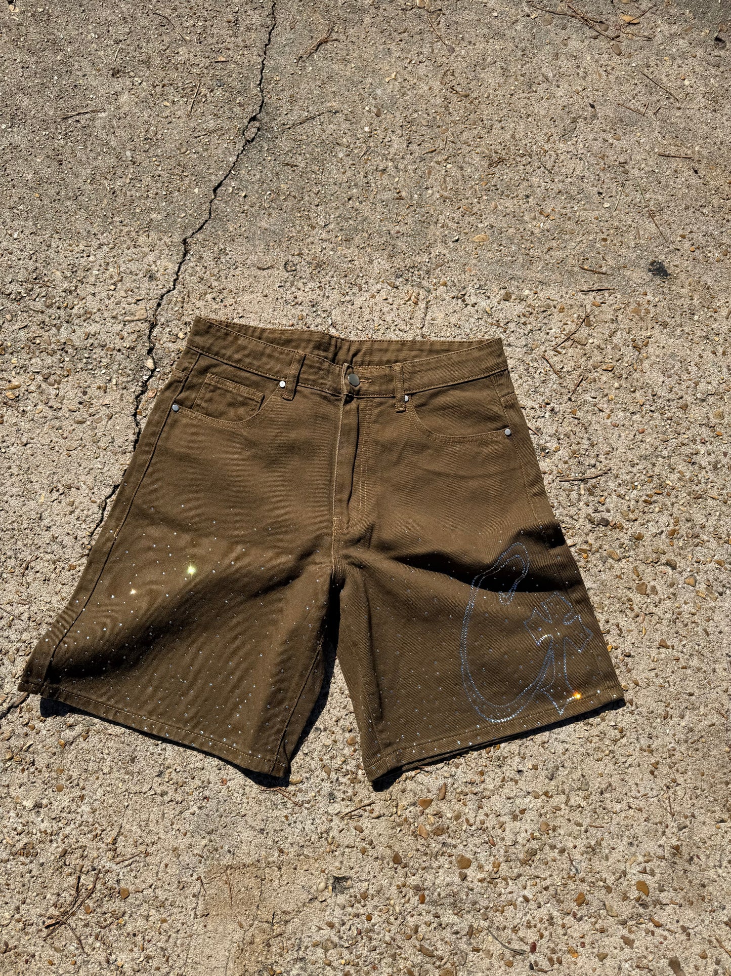 BROWN DIAMOND JORTS