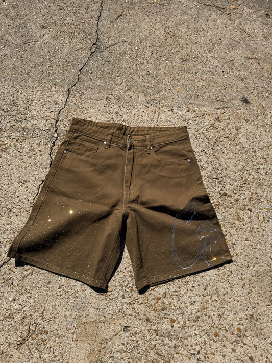 BROWN DIAMOND JORTS