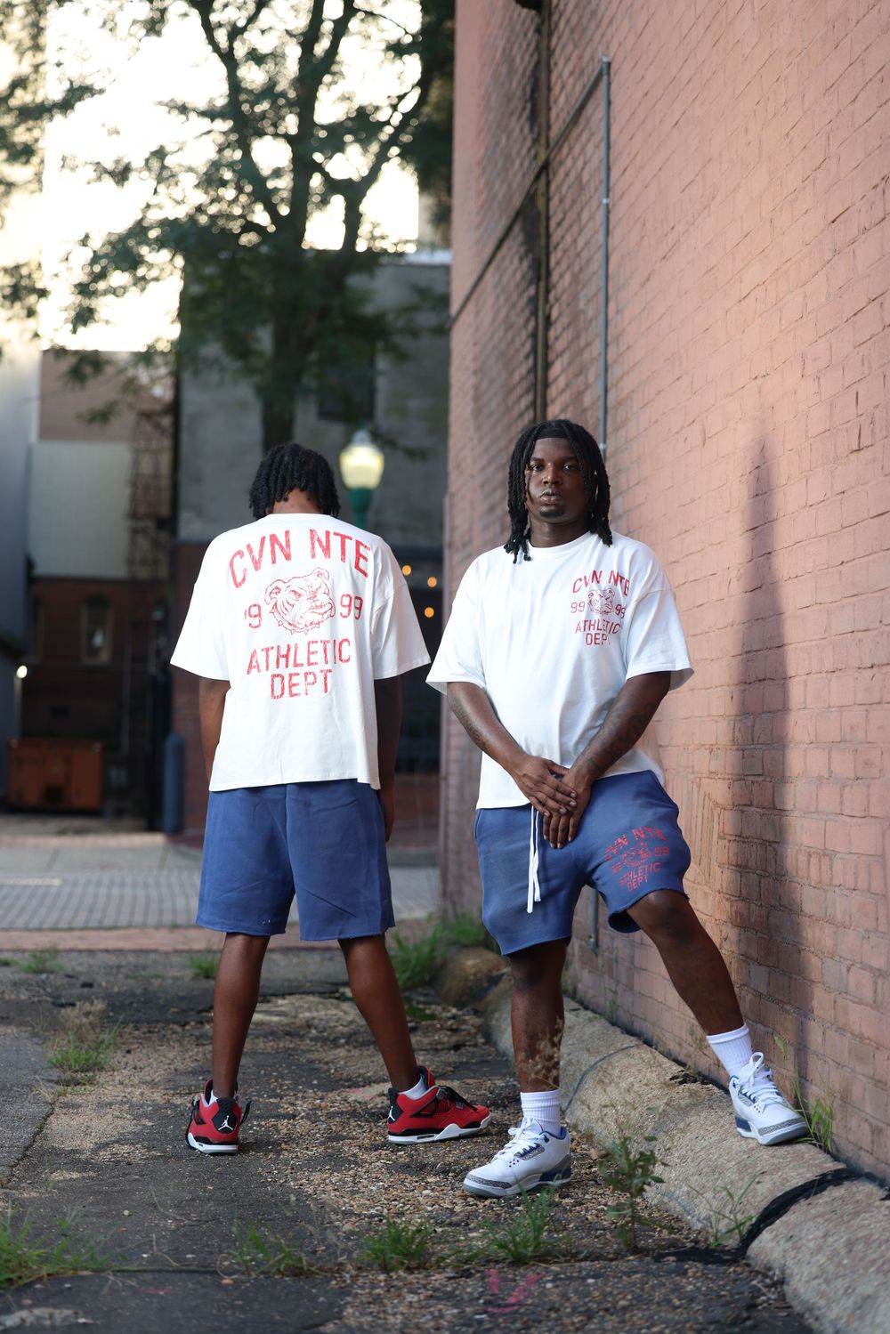 WHITE RED AND BLUE TSHIRT AND SHORTS SET
